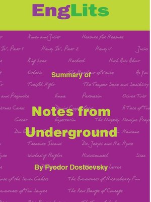 cover image of EngLits: Notes from Underground